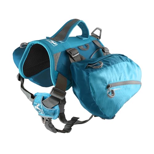 Kurgo Baxter plecak dla psów, lekki, odblaskowy, niebieski (Coastal Blue) Kurgo Baxter plecak dla psów, lekki, odblaskowy, niebieski (Coastal Blue)