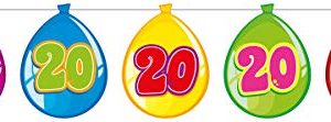 Folat Girlanda z balonów na 20 urodziny 10 m Folat Girlanda z balonów na 20 urodziny 10 m
