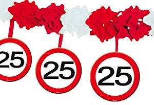 Folat Girlanda na 25 urodziny z wieszakami Folat Girlanda na 25 urodziny z wieszakami