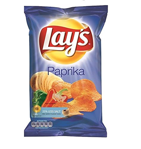 Lays Chipsy papryka 14 x 40 g małe torebki papryki 14x Lay