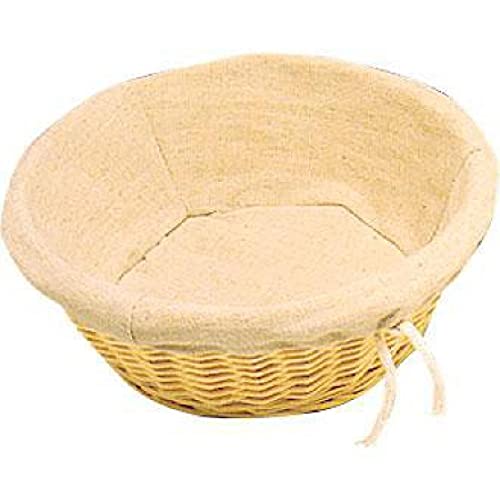 Okrągły kosz wiklinowy 90 x 245 mm przechowywanie żywności zastawa stołowa