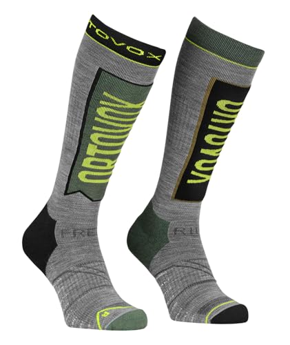 ORTOVOX FREERIDE LONG SOCKS M, 54400, wild herbs, 42 44 - obrazek 1