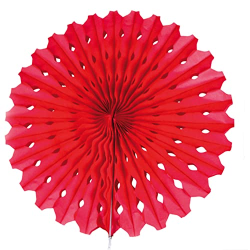 Folat Czerwony wentylator o strukturze plastra miodu 45 cm - obrazek 1