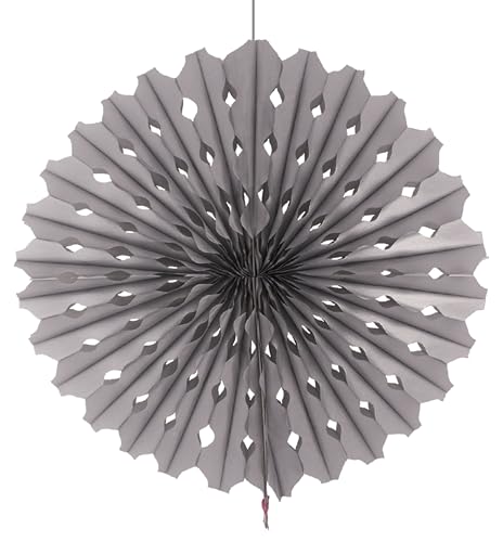 Folat Srebrny wentylator o strukturze plastra miodu 45 cm - obrazek 1