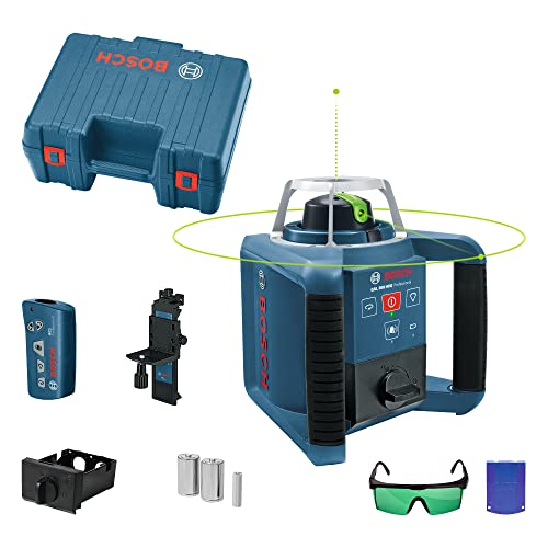 Bosch Professional Laser obrotowy GRL 300 HVG; zielona wiązka, zasięg pracy: do m (średnica), walizka Bosch Professional Laser obrotowy GRL 300 HVG; zielona wiązka, zasięg pracy: do m (średnica), walizka