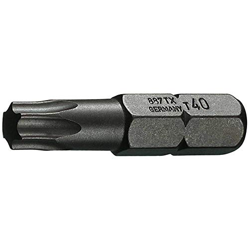 GEDORE 687 TX S 010 bit do wkrętarki 1/4", opakowanie ekonomiczne 10 TLG, wewnętrzny TORX T40 - obrazek 1