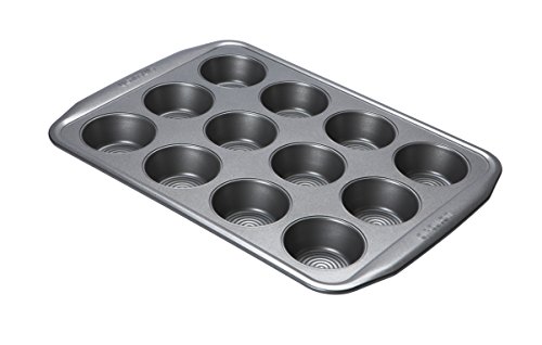 Circulon Momentum forma do pieczenia muffinek, 12 filiżanek, szara - obrazek 1