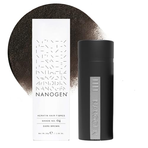 Nanogen Włókna do włosów, 30 g, ciemnobrązowe - obrazek 1