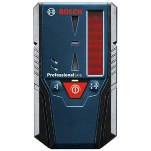 Bosch Professional Odbiornik laserowy LR 6 (czerwona wiązka, 2 baterie 1,5 V AAA, zakres pracy: 550 m) Bosch Professional Odbiornik laserowy LR 6 (czerwona wiązka, 2 baterie 1,5 V AAA, zakres pracy: 550 m)