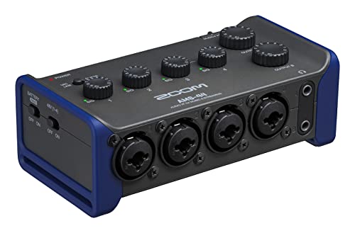 Zoom AMS 44 Interfejs audio 4 wejścia/4 wyjścia USB C, czarny Zoom AMS 44 Interfejs audio 4 wejścia/4 wyjścia USB C, czarny