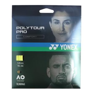 Naciąg Tenisowy Yonex Poly Tour Pro 1.25 Żółty