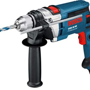 Bosch Professional: wiertarka udarowa GSB 16 RE (szybkozaciskowy uchwyt wiertarski 13 mm, ogranicznik głębokości 210 rękojeść dodatkowa, walizka) Bosch Professional: wiertarka udarowa GSB 16 RE (szybkozaciskowy uchwyt wiertarski 13 mm, ogranicznik głębokości 210 rękojeść dodatkowa, walizka)
