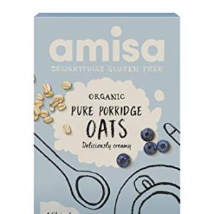 Amisa Organiczne bezglutenowe czyste owsianki owsianki, 325 g