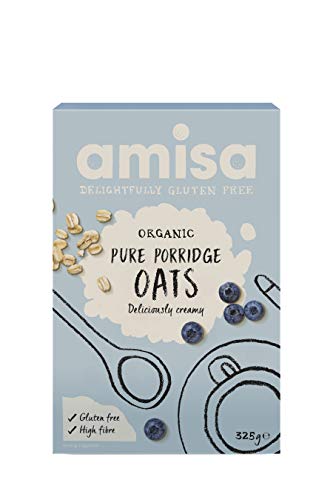 Amisa Organiczne bezglutenowe czyste owsianki owsianki, 325 g