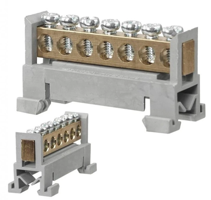 Listwa zaciskowa 7‑polowa 1‑16mm2 szara LZM‑W7 - obrazek 2