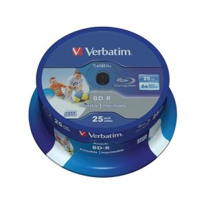 Verbatim 43811 25 GB 6x BD R SL Datalife Inkjet Printable pak wrzeciona Verbatim 43811 25 GB 6x BD R SL Datalife Inkjet Printable pak wrzeciona