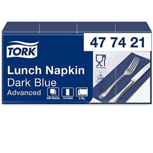 Tork 477421 serwetki obiadowe ciemnoniebieskie składane 1na 8 na 2 warstwowe, wstępnie złożone papierowe przekąski lub małe potrawy ma optymalną jakość Tork 477421 serwetki obiadowe ciemnoniebieskie składane 1na 8 na 2 warstwowe, wstępnie złożone papierowe przekąski lub małe potrawy ma optymalną jakość