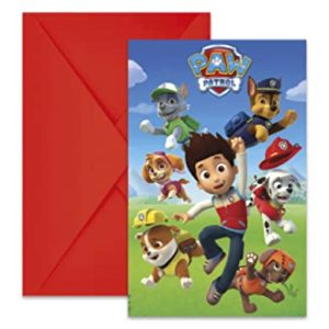 Folat 89441P Zaproszenia Paw Patrol 6 sztuk Folat 89441P Zaproszenia Paw Patrol 6 sztuk