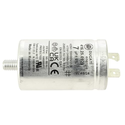 CONDENSATOR 7 MF 450 V do SUCHU LINGE CANDY 41039164 - obrazek 1