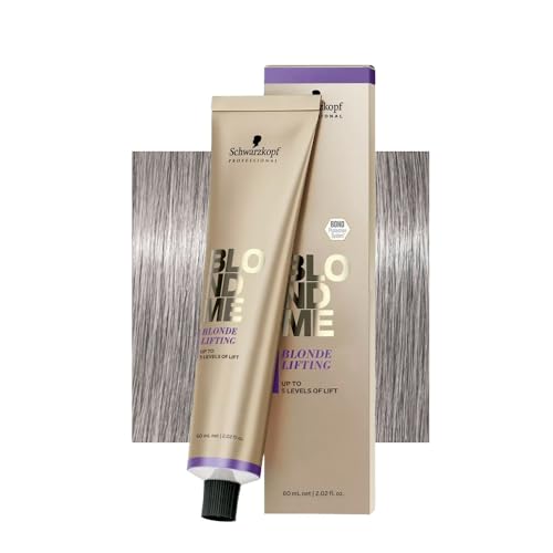 Schwarzkopf Blondme Blonde Lifting 60 ml rozjaśniacz, Lifting:L Steel Blue