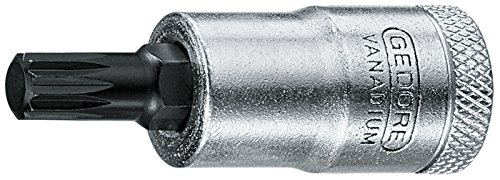 Gedore Inx 30 8 końcówek wkrętakowych 3/8" XZN wielozębne M8, M - obrazek 1