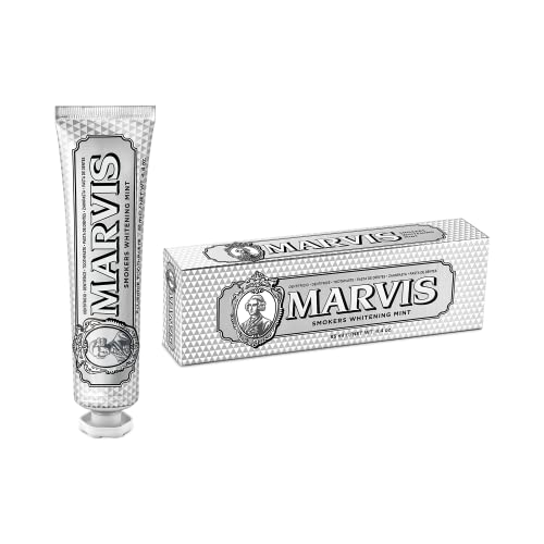 Marvis Fluoride toothpaste pasta do zębów z fluorem smokers withening mint 85ml - obrazek 1