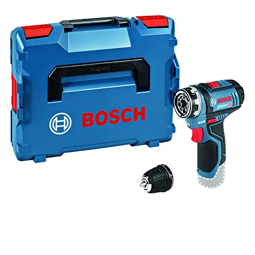 Bosch GSR 12V-15 FC - Wiertarko-wkrętarka akumulatorowa z uchwytem GFA 12-B - bez baterii i ładowarki - obrazek 1