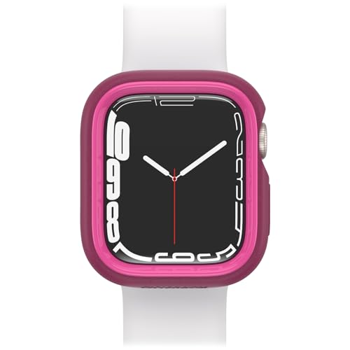 OtterBox Watch Bumper do Apple Series 9/8/7 41mm, odporne na wstrząsy, upadki, smukłe etui ochronne zegarek Watch, chroni wyświetlacz i krawędzie, Różowe OtterBox Watch Bumper do Apple Series 9/8/7 41mm, odporne na wstrząsy, upadki, smukłe etui ochronne zegarek Watch, chroni wyświetlacz i krawędzie, Różowe