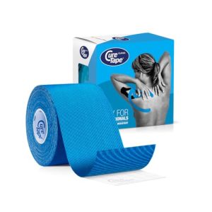 Cure Tape Classic Kinesiotaping Niebieski 5 cm x 5 m Cure Tape Classic Kinesiotaping Niebieski 5 cm x 5 m