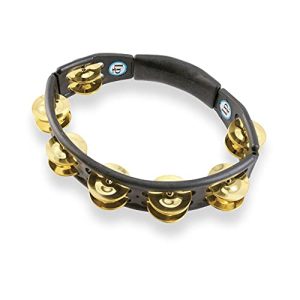 LP Latin Percussion LP861506 Ręczne mosiężne dżingle Cyclops Tamburyn Czarny LP Latin Percussion LP861506 Ręczne mosiężne dżingle Cyclops Tamburyn Czarny