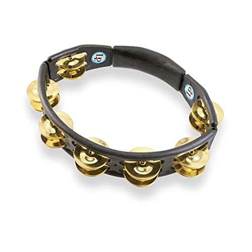 LP Latin Percussion LP861506 Ręczne mosiężne dżingle Cyclops Tamburyn Czarny