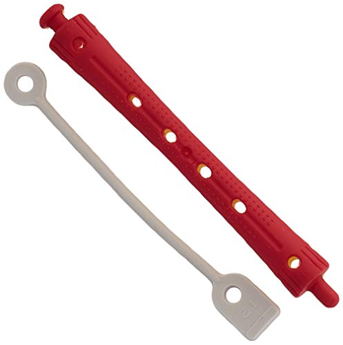 Efalock Professional Wałek do wałków na zimno 2 kolorowy, długi 9 mm, żółty/czerwony, 1 opakowanie (1 x 12 sztuk) - obrazek 1