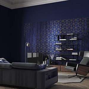 Komar Fototapeta z włókniny Mystique Blue tapeta XXL, dekoracja, styl secesyjny, sypialnia, salon, biuro, przedpokój wymiary 400 x 280 cm (szerokość wysokość) HX8 048 Komar Fototapeta z włókniny Mystique Blue tapeta XXL, dekoracja, styl secesyjny, sypialnia, salon, biuro, przedpokój wymiary 400 x 280 cm (szerokość wysokość) HX8 048