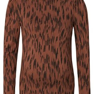 Supermom Damska koszulka Tee Askern Long Sleeve All Over Print, Brunette N007, L Supermom Damska koszulka Tee Askern Long Sleeve All Over Print, Brunette N007, L