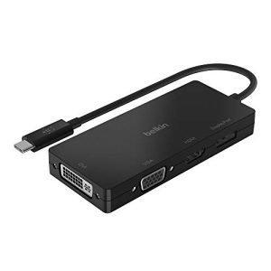 USB C Video Adapter (HDMI, VGA, DVI, DISPLAYPORT), BLK USB C Video Adapter (HDMI, VGA, DVI, DISPLAYPORT), BLK