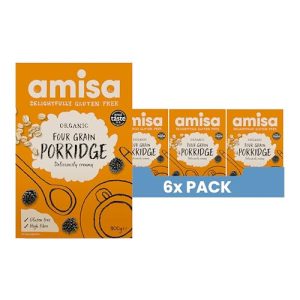 Amisa Organic Gluten Free Four Grain Porridge 300 g (opakowanie 3)