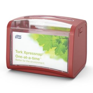Tork 272612 Xpressnap podajnik stołowy do serwetek N4 / w kolorze czerwonym Tork 272612 Xpressnap podajnik stołowy do serwetek N4 / w kolorze czerwonym