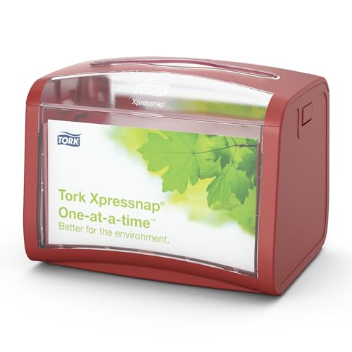 Tork 272612 Xpressnap podajnik stołowy do serwetek N4 / w kolorze czerwonym