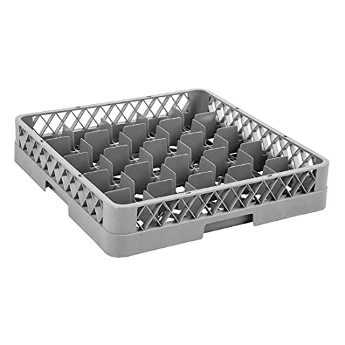 Vogue Szklany stojak 25 przegródek 10 x 50 cm winiarnia puby flety na naczynia - obrazek 1