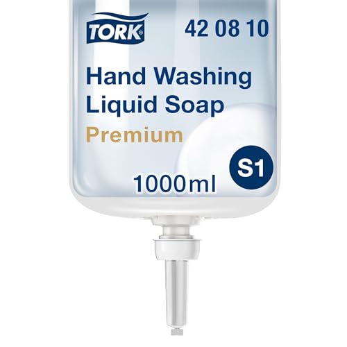 SCA Tork Bezzapachowe Mydło w Płynie do Mycia Rąk S1/S11, Rozpuszczające Tłuszcz, 6 x 1000 ml, 420810 - obrazek 1