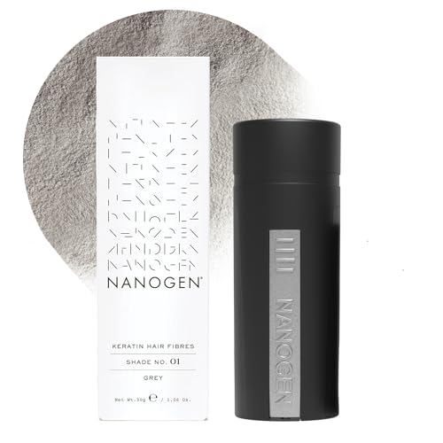 Nanogen Włókna do włosów, 30 g, szare - obrazek 1