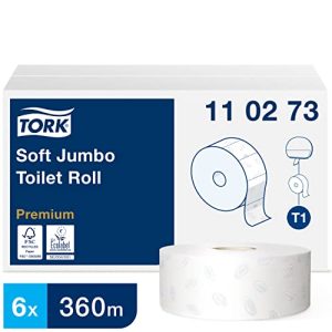 Papier toaletowy biały 9,7cm*360m 2w (6)JUMBO MAXI 110273 T1 TORK Papier toaletowy biały 9,7cm*360m 2w (6)JUMBO MAXI 110273 T1 TORK