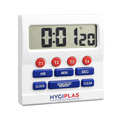 Hygiplas Duży cyfrowy timer 80 x 25 mm kuchnia gastronomia przygotowanie żywności