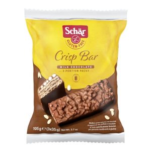 Schar Crisp Bar, 3 sztuki, bezglutenowy, 105 gramów