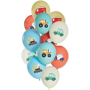 Folat 25156 zestaw balonów lateksowych, 33 cm, 12 sztuk, na urodziny, dla dzieci i imprezę, wielokolorowe Folat 25156 zestaw balonów lateksowych, 33 cm, 12 sztuk, na urodziny, dla dzieci i imprezę, wielokolorowe