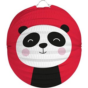 Folat Okrągła latarnia Panda 22 cm Folat Okrągła latarnia Panda 22 cm