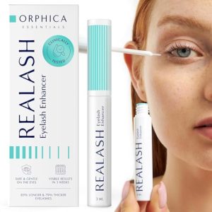 ORPHICA REALASH Odżywka do rzęs, Serum na wzrost mocnych, gęstych i długich rzęs bez Hormonów, Naturalny kosmetyk 3 ml ORPHICA REALASH Odżywka do rzęs, Serum na wzrost mocnych, gęstych i długich rzęs bez Hormonów, Naturalny kosmetyk 3 ml