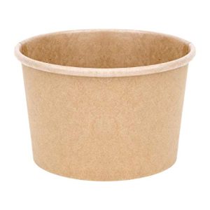 Fiesta Green Kompostowalne pojemniki na zupę 98 mm 230 ml / 8 uncji (opakowanie 500 szt.) Fiesta Green Kompostowalne pojemniki na zupę 98 mm 230 ml / 8 uncji (opakowanie 500 szt.)