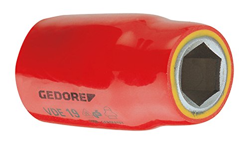 Gedore 19 22 VDE nasadka na klucz nasadowy 1/2" 6 kątna mm - obrazek 1