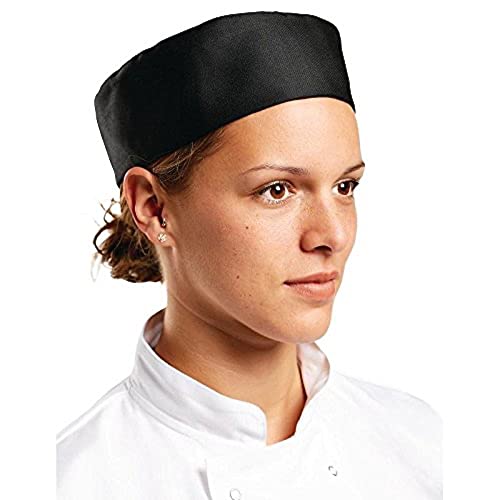 Whites Chefs Apparel a206 m Chef Skull Cap, czarna